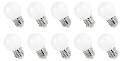 Produktbild von Spectrum E27 LED Lampe 5,5W 650lm 4000K Neutralweiß 230V 10 Stück