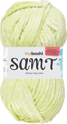 Zdjęcie produktu dla myBoshi Samt, Zielony, Poliester, 100 m, 100% Polyester, 5 - 7, OEKO-TEX certified