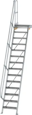 Immagine prodotto di Scala in alluminio con piattaforma 60° 300374