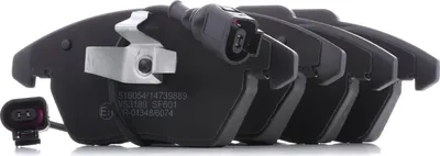 Produktbild von RIDEX Bremsbeläge Satz Vorne für VW GOLF VI (5K1) 402B1336