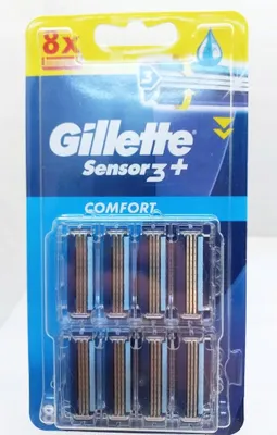 Obrázek produktu pro Gillette Series 3+ náhradní žiletky, 8 kusů