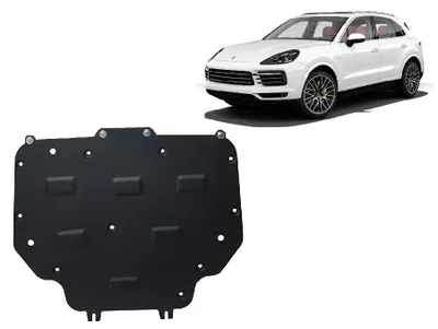 Produktbild von Stahl Getriebe Schutz für  Porsche Cayenne
