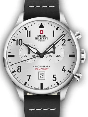 Produktbild von Swiss Military SM34098.06 Vintage Chronograph Herrenuhr 43mm 10ATM