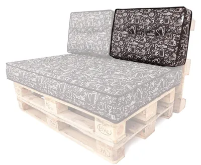 Productafbeelding van Palletkussen voor Tuinmeubels Rectangular 60x40cm
