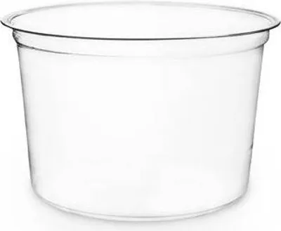Produktbild von PLA-Rundbehälter 500 ml, Durchmesser 120 mm 50 Stück.