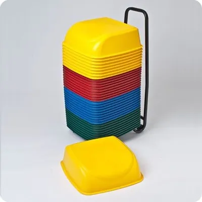Produktbild von KB424 - Koala Cinema Seats - 36x Kindersitze + Rollwagen - Für Theatern, Arenen, Kinos, Farbe:Mehrfarbig