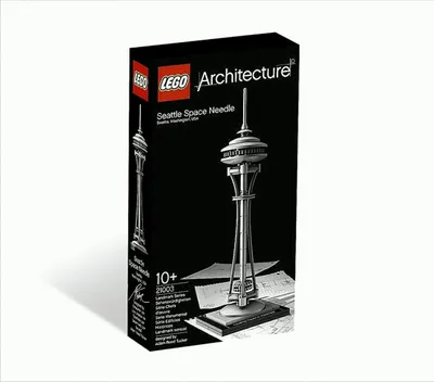 Produktbild von LEGO Architecture Seattle Space Needle, Grau