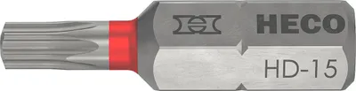 Image de Embouts HECO SCHRAUBEN - Empreinte Heco-Drive HD-15 L 25 mm - Blister de 10 - 57094