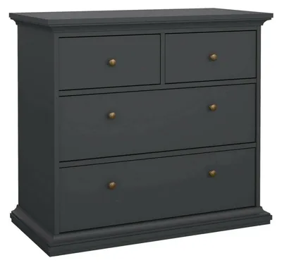 Obrázek produktu pro Komoda – šedá 48,50 x 96,20 x 86,90 cm (výška)