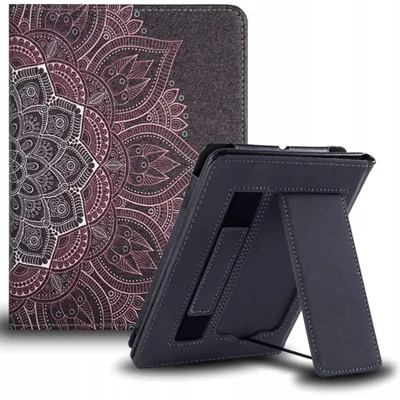 Produktbild von Exoguard Hülle für Kindle 10 (2019) Mandala Brown Stand