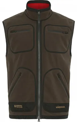 Produktbild von Härkila Kamko Fleeceweste, Brown/Red Gr. L