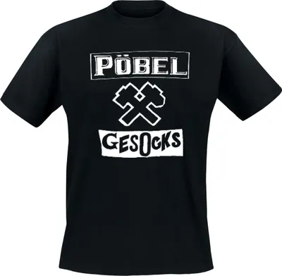 Produktbild von Pöbel & Gesocks - Ficken, Saufen..., T-Shirt