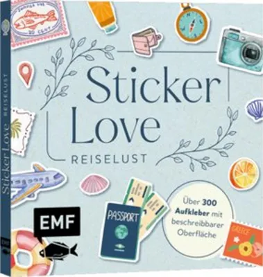 Obrázok produktu pre Sticker Love: Reiselust - Über 300 Etiketten und Aufkleber mit beschreibbarer Oberfläche