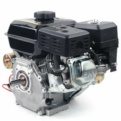 Obrázek produktu pro 4-taktní benzínový motor 7,5 hp samostatný motokárový motor elektrický start motokáry plynový motor startování tahem