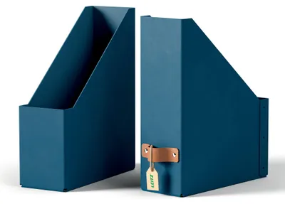 Produktbild von Leitz 24710068, Blau, Karton, 100 mm, 260 mm, 310 mm, 310 g