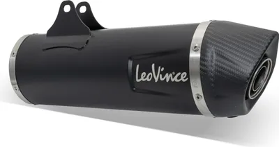 Zdjęcie produktu dla LeoVince 14072U Czarny wsuwany wydech dla GAS GAS SM 700