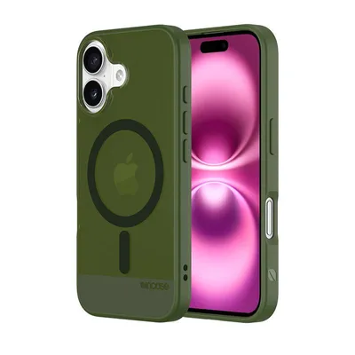 Produktbild von Incase Slim, Mantelhülle, Apple, iPhone 16, 15,5 cm (6.1"), Grün