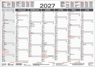 Obrázek produktu pro Stolní kalendář A4 „Stabil“ 2027