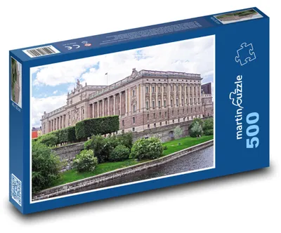 Obrázok produktu pre Puzzle 500 Švédsky parlament v Štokholme - martinpuzzle