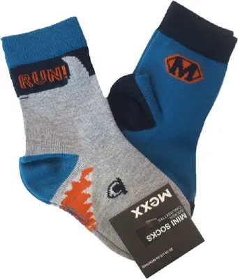 Produktbild von MEXX - Baby Socken Doppelpackung electric blue lemonade für Jungen 16-18