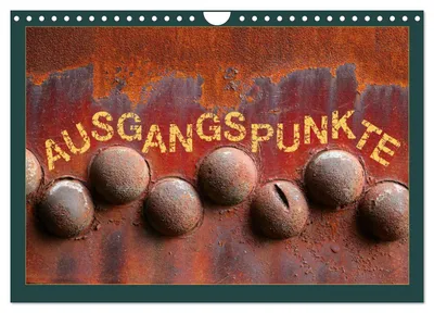 Produktbild von AUSGANGSPUNKTE (Wandkalender 2027 DIN A4 quer), CALVENDO Monatskalender