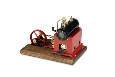 Produktbild von Wilesco Dampfmaschine D 7 (Modell) mit 155 cm³ Kesselvolumen und 70 mm Schwungrad, 22 x 15 x 13 cm