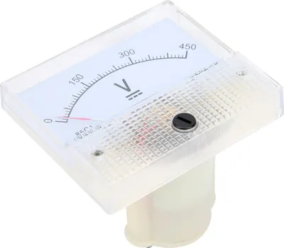 Obrázok produktu pre Voltmeter, merač napätia, merač napätia, ukazovateľ voltmetra, voltmeter 0-450V, merač jednosmerného napätia