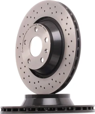 Produktbild von 2x BREMBO Bremsscheibe 09.9768.1X für AUDI TT Coupe (8J3) TT Roadster (8J9) 58mm