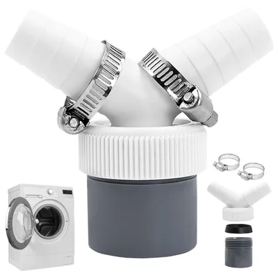 Y-Abwasseradapter DN40 für Waschmaschine & Geschirrspüler