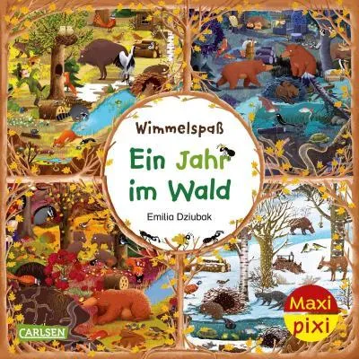 Obrázok produktu pre Maxi Pixi 521: VE 5: Wimmelspaß. Ein Jahr im Wald (5 Exemplare)