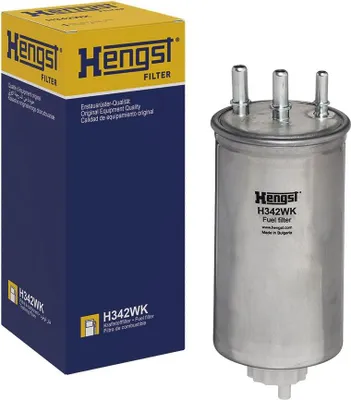 Produktbild von Kraftstofffilter HENGST FILTER H343WK für OPEL Corsa D Schrägheck (S07)
