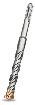 Image de Perceuse à percussion SDS Plus de 16 mm x 160 mm, foret pour béton avec 4 lames en carbure de tungstène
