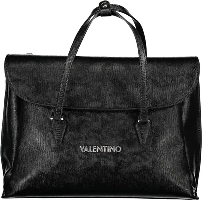 Produktbild von Elegante schwarze Damenhandtasche mit vielseitigem Design und recycelt