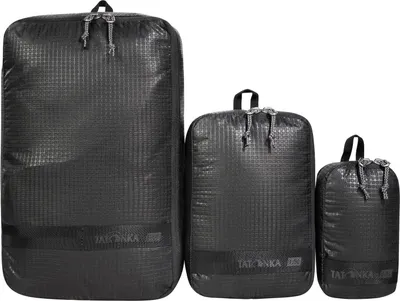 Produktbild von Tatonka Kompressionsbeutel-set Mit Reißverschluss 3 Einheiten Schwarz Schwarz One Size
