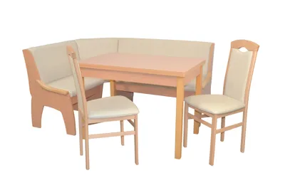 Produktbild von 4tlg. Eckbankgruppe 125x165 cm Schenkelmaß