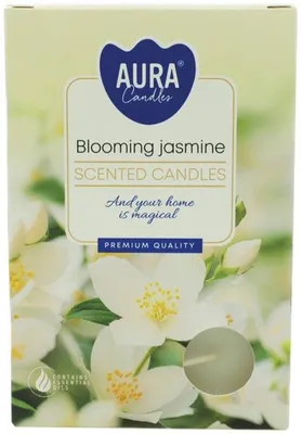 Zdjęcie produktu dla Świeczka zapachowa 6 x 6 świeczek zapachowych typu tea light Blooming Jasmine - Zestaw Blooming Jasmine