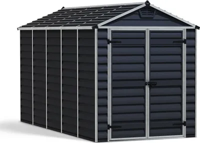 Produktbild von Palram - Canopia Kunststoff Gerätehaus Skylight 612 dunkelgrau 379x185x217 cm