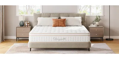 Produktbild von Vesgantti Taschenfederkernmatratze 160x200cm, 7-Zonen Matratze, 30cm höhe, H3 Kaltschaummatratze, Orthopädisch Federkernmatratze BT6