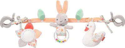 Produktbild von Kinderwagenkette Schwanensee – Mobile-Kette  zum flexiblen Aufhängen an Kinderwagen, Babyschale, Bettchen, Wiege & Spielbogen