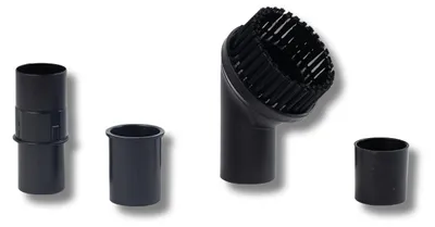 Image de Brosse ronde aspirateur et 3 adaptateurs Top Filter