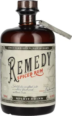 Image de Remedy Spiced Rum Spirit Drink 41,5% Vol. 0,7l