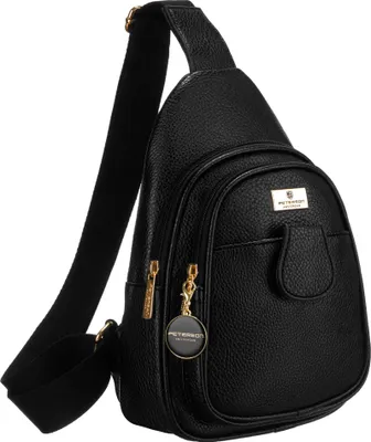 Zdjęcie produktu dla Damski plecak miejski Peterson Bademirus Czarny Jeden rozmiar