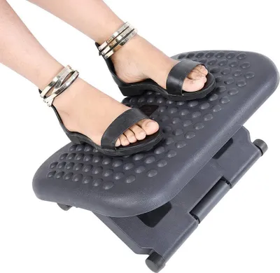 Produktbild von Famanu Fußbank Ergonomisches Design - Höhenverstellbar - Massagefunktion
