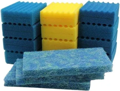 Produktbild von Famanu Filterschaumstoffset für Teichfilter und Innenfilter - Grob und Fein