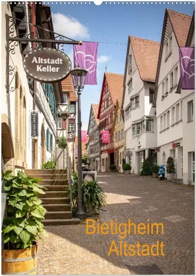 Produktbild von Bietigheim Altstadt (Wandkalender 2026 DIN A2 hoch), CALVENDO Monatskalender
