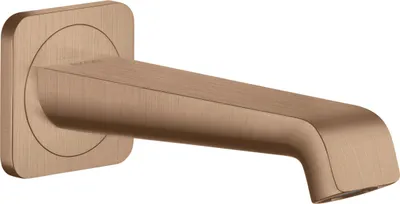 Produktbild von Wanneneinlauf AXOR CITTERIO E Ausladung 180mm brushed red gold brushed red gold