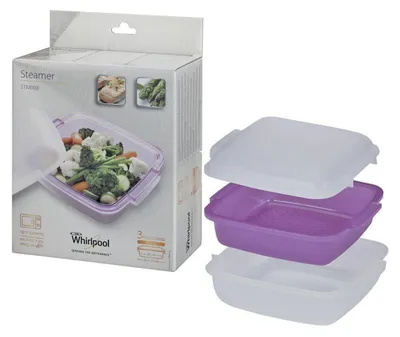 Produktbild von Dampfgarer Steamer für Mikrowelle Wpro STM008 Whirlpool 4820000013392