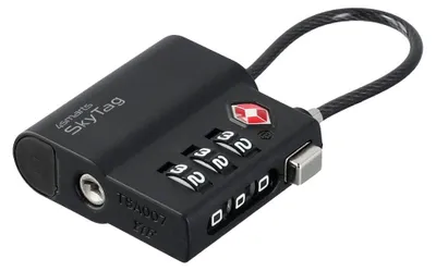 Produktbild von 4smarts Standort-Finder SkyTag TSA Lock schwarz (541116)