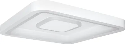 Obrázok produktu pre LEDVANCE ORBIS STELLA SMART+ WiFi svietidlo, 48x48cm, stmievateľné LED stropné svietidlo na vnútorné použitie, 32W, teplota farieb 2700 - 6500K, 3250 lumenov, 2 LED RGB moduly, štvorcový dizajn, biela