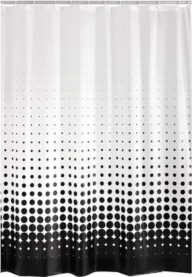 Produktbild von Ridder Duschvorhang Folie Blacky 240x180 cm  31940